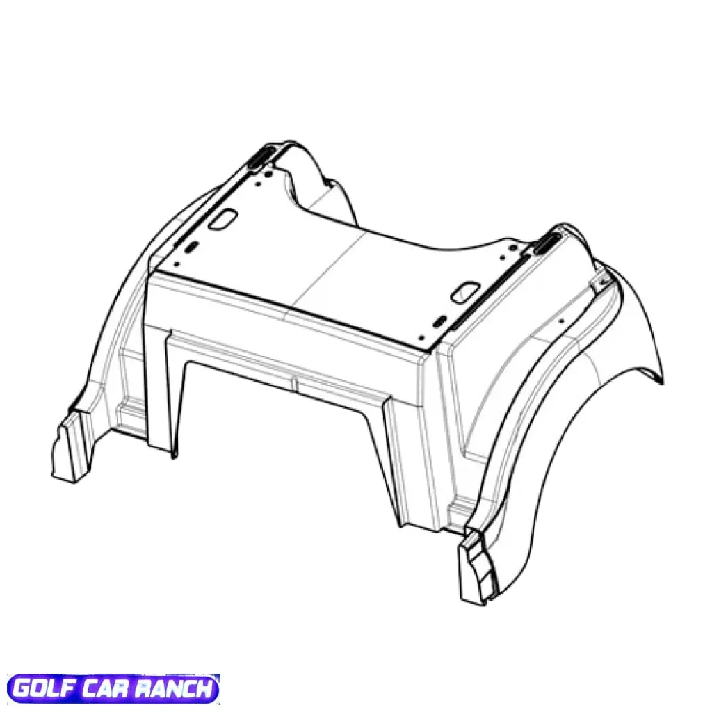 102279104 UNDERBODY - REAR, BLK