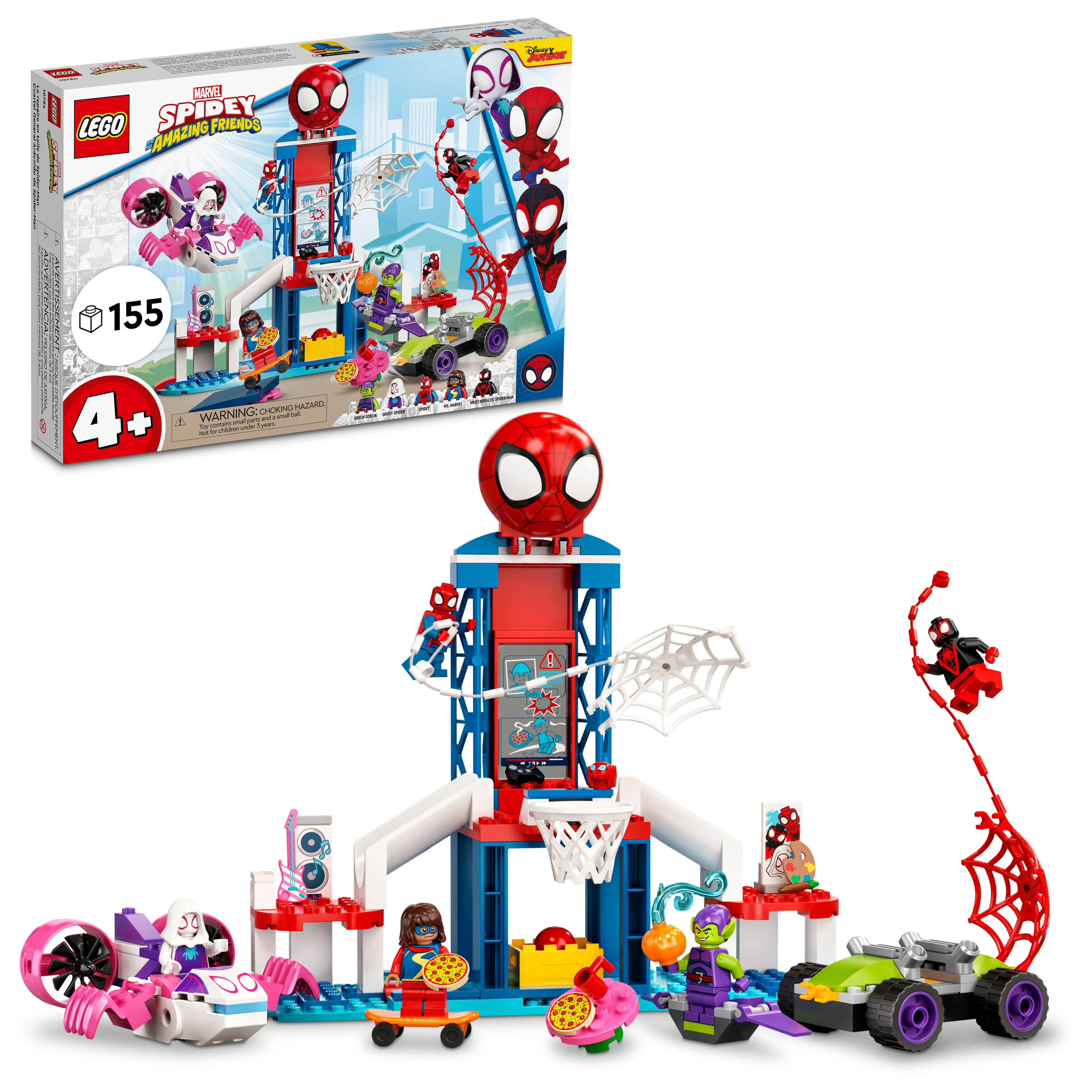 10784 Spider-Man Webquarters Hangout, Retired, NIB