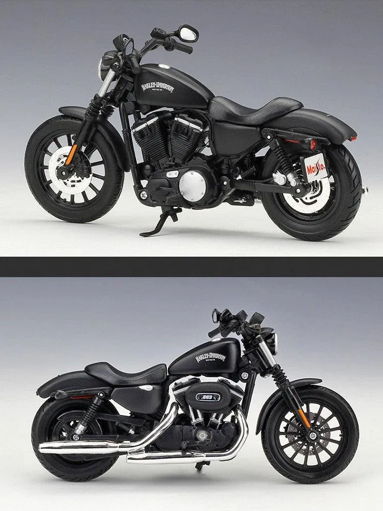 1:12 Harley Davidson 2014 Sportster Iron 883 Alloy Model Car