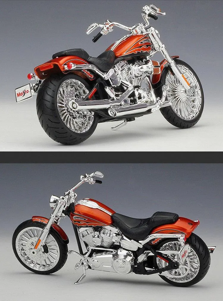 1:12 Harley Davidson CVO Outbreak 2014 Alloy Model Car