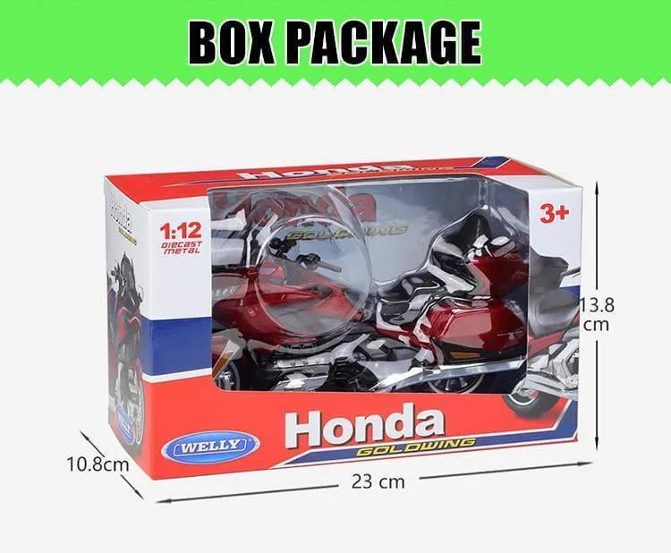 1:12 Honda 2020 Gold Wing Tour Motorcycle Alloy Model Car