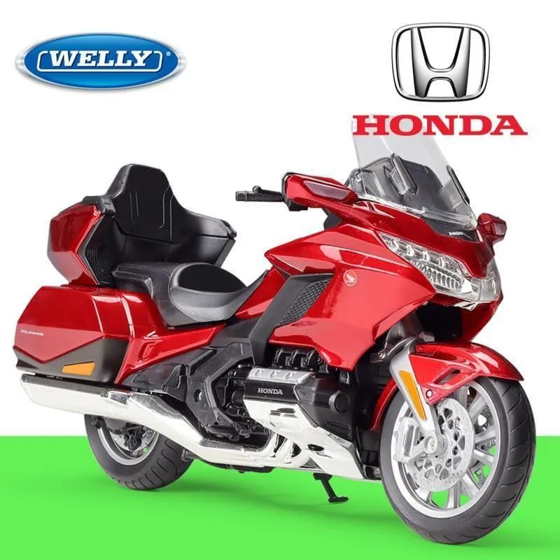 1:12 Honda 2020 Gold Wing Tour Motorcycle Alloy Model Car