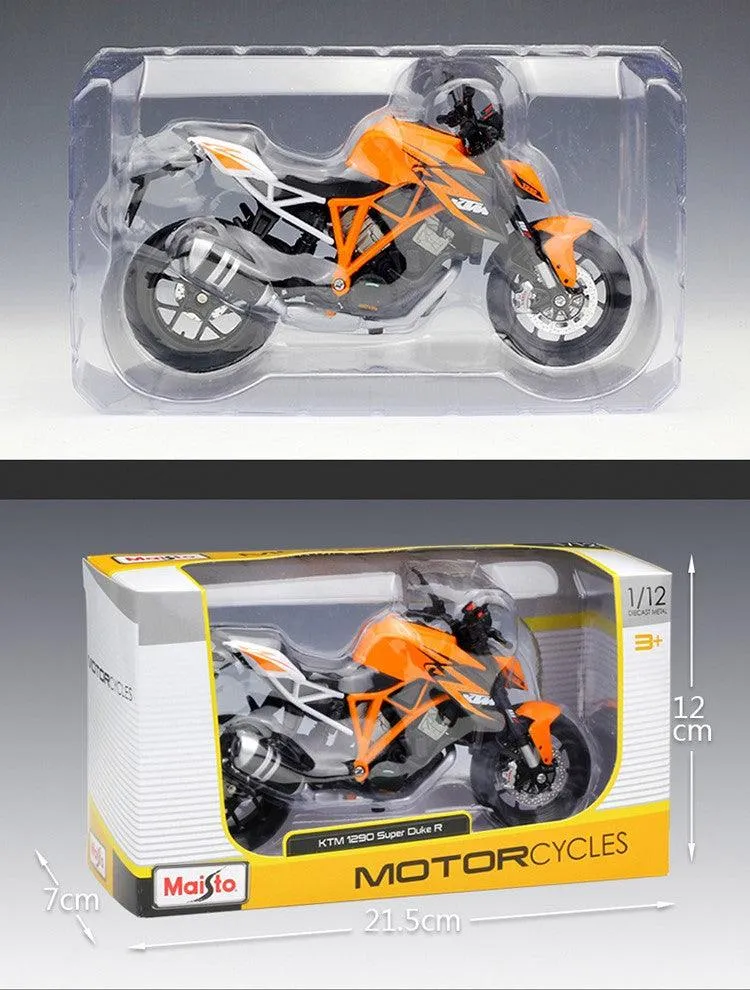 1:12 KTM 1290 Super Duke R Motorcycle Alloy Car