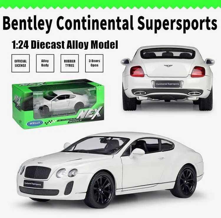 1:24 Bentley Continental Supersports Alloy Model Car