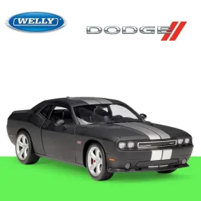 1:24 Dodge 2012 Challenger SRT Alloy Model Car