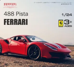 1:24 Ferrari 488 Pista Alloy Model Car