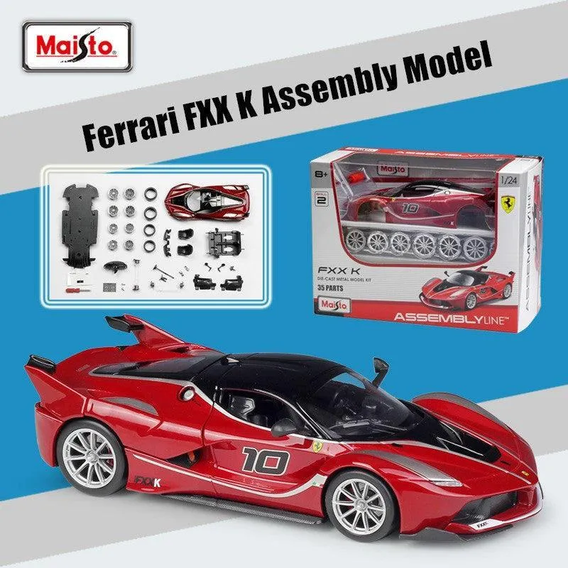 1:24 Ferrari FXX K Alloy Assembly Model