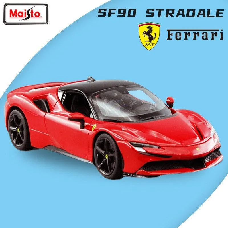 1:24 Ferrari SF90 Stradale Alloy Model Car