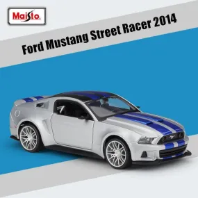 1:24 Ford Mustang Street Racer 2014 Alloy Model Car