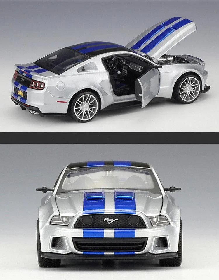 1:24 Ford Mustang Street Racer 2014 Alloy Model Car