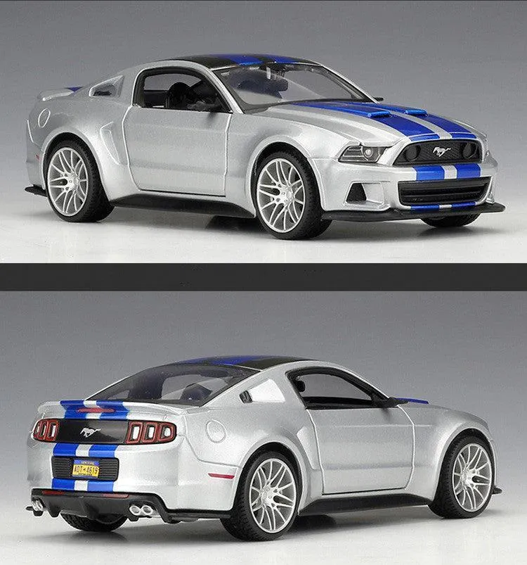 1:24 Ford Mustang Street Racer 2014 Alloy Model Car