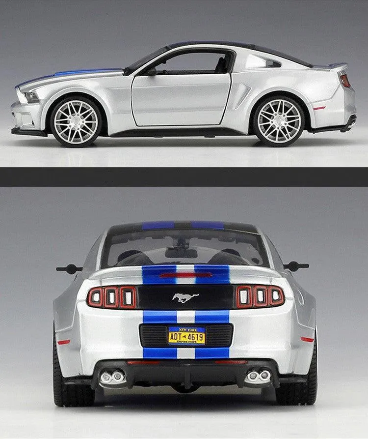 1:24 Ford Mustang Street Racer 2014 Alloy Model Car