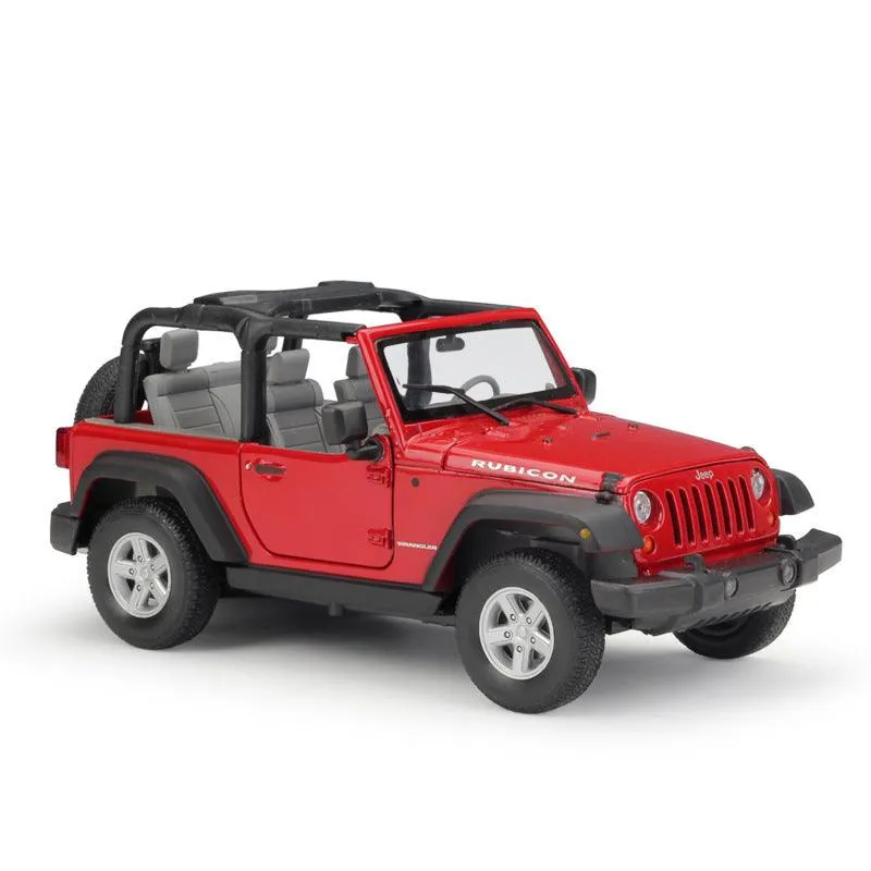 1:24 Jeep Wrangler 2007 Alloy Model Car