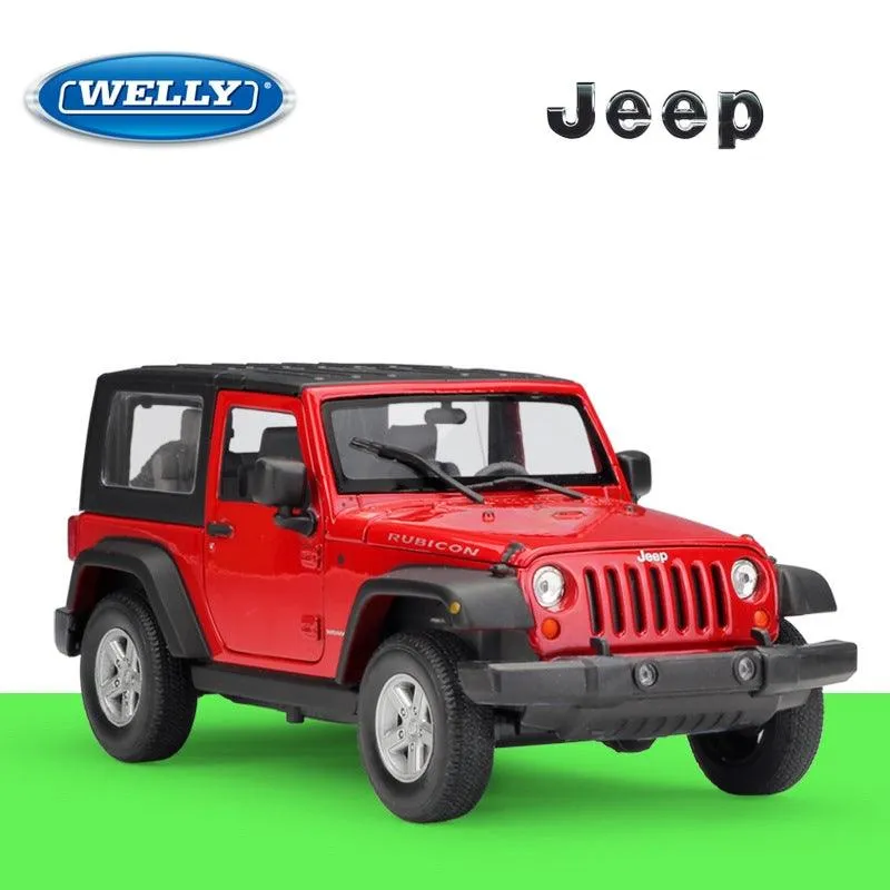 1:24 Jeep Wrangler 2007 Alloy Model Car