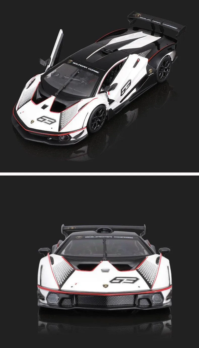 1:24 Lamborghini Essenza SCV12 Alloy Model Car