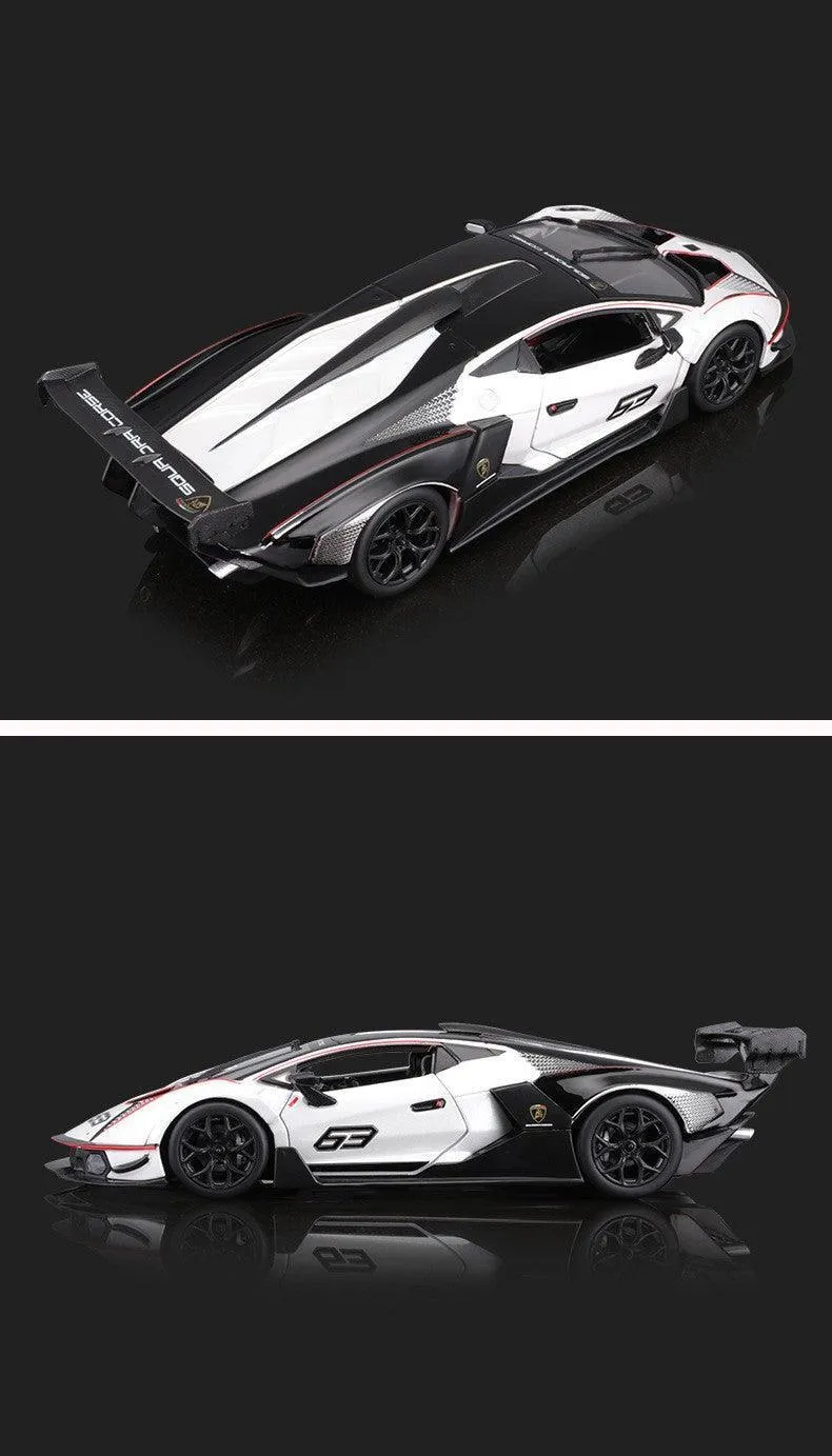 1:24 Lamborghini Essenza SCV12 Alloy Model Car