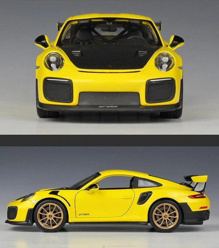 1:24 Porsche 911 GT2 RS 2018 Alloy Assembly Model