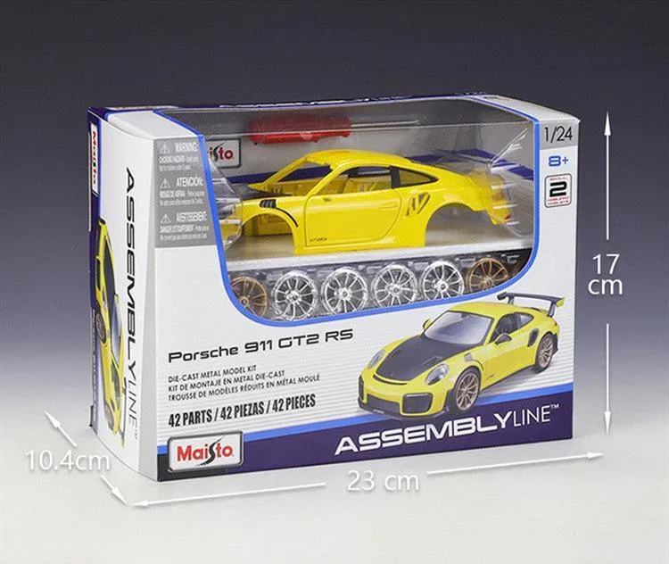 1:24 Porsche 911 GT2 RS 2018 Alloy Assembly Model