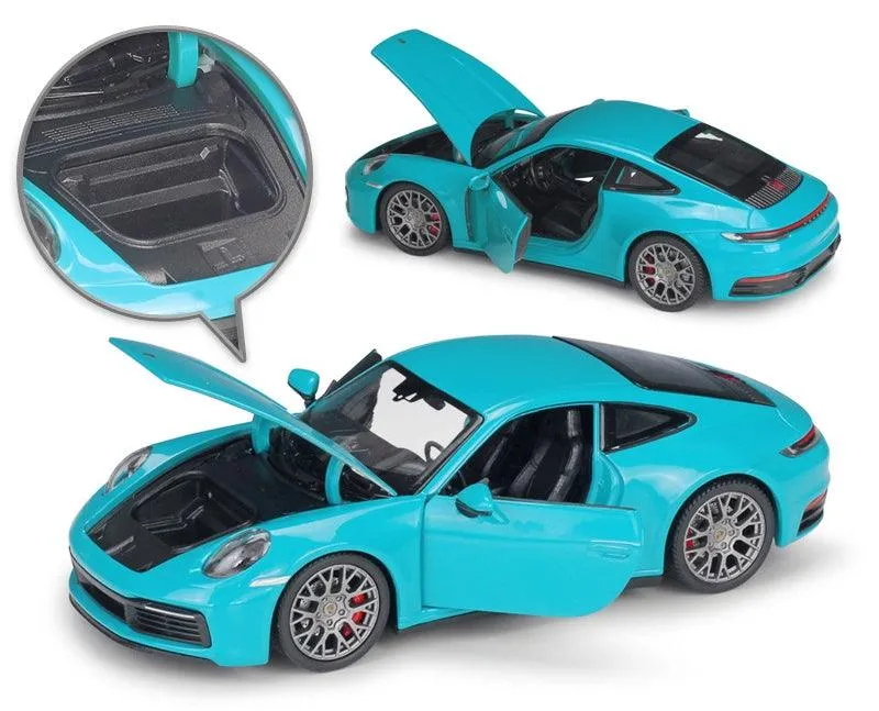 1:24 Porsche Carrera 4S Alloy Model Car