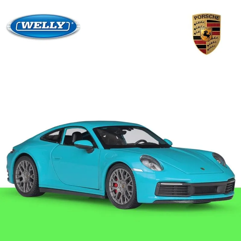 1:24 Porsche Carrera 4S Alloy Model Car