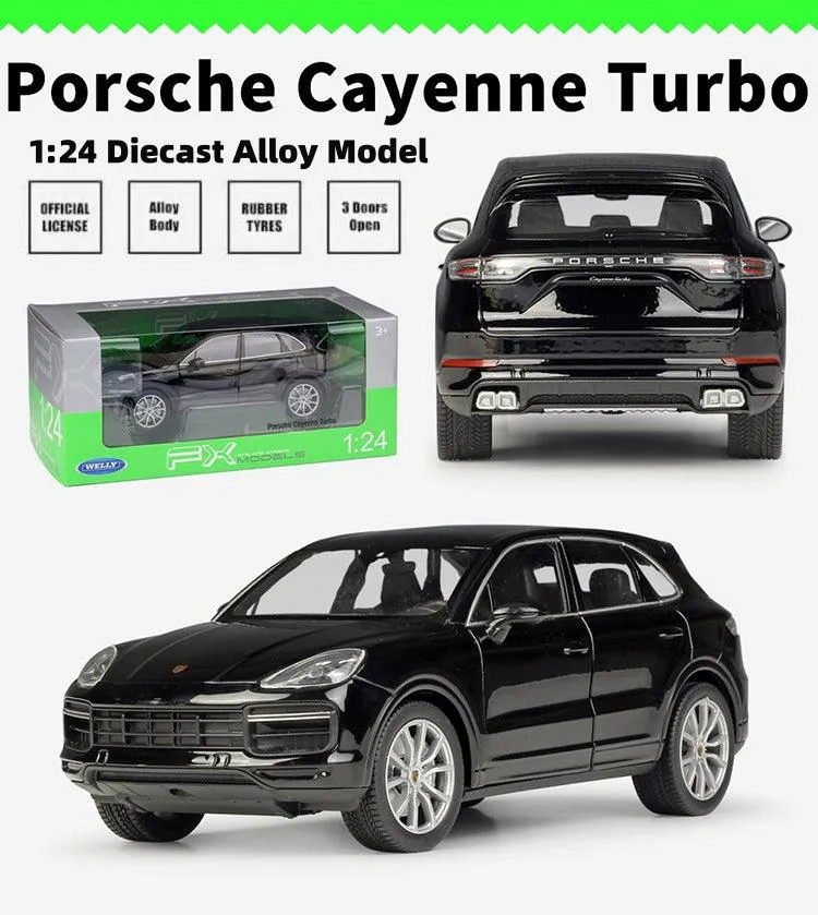 1:24 Porsche Cayenne Turbo Alloy Model Car