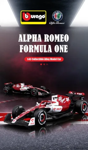 1:43 Alpha Romeo C42 F1 (2022) Alloy Model Car