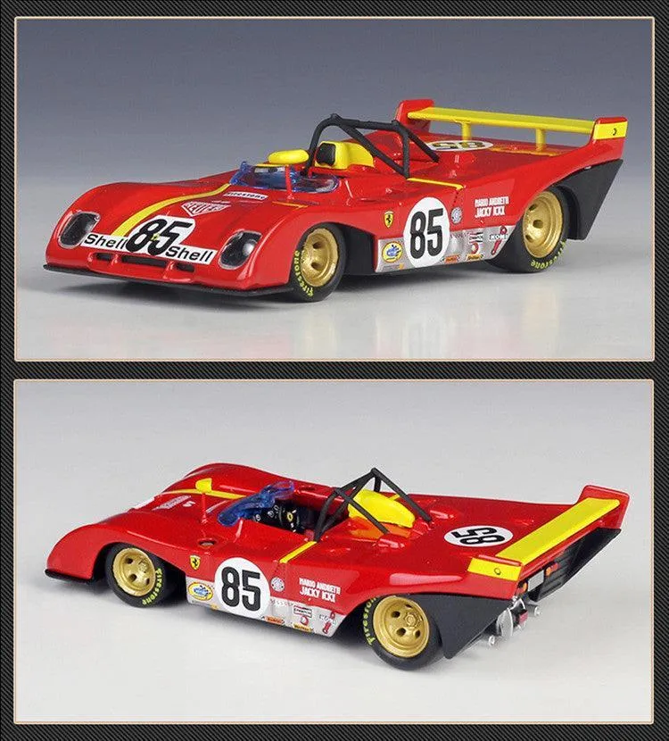 1:43 Ferrari 312 P Watkins Glen 1972 Alloy Model Car