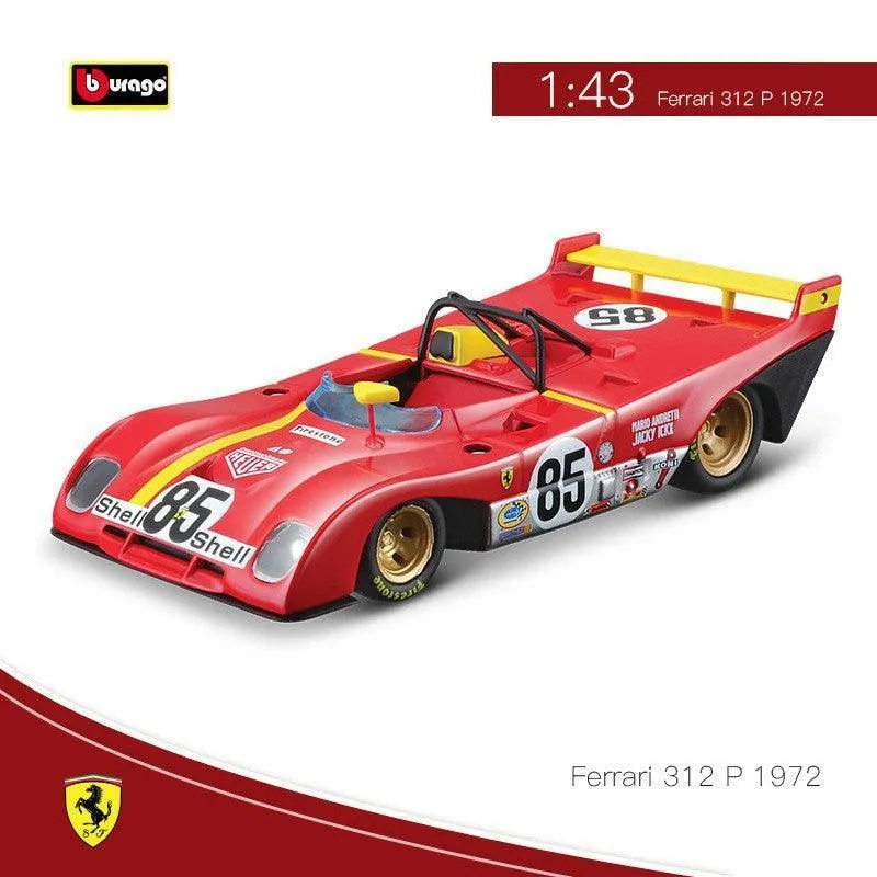 1:43 Ferrari 312 P Watkins Glen 1972 Alloy Model Car