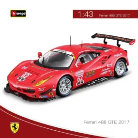 1:43 Ferrari 488 GTE Daytona 2017 Alloy Model Car