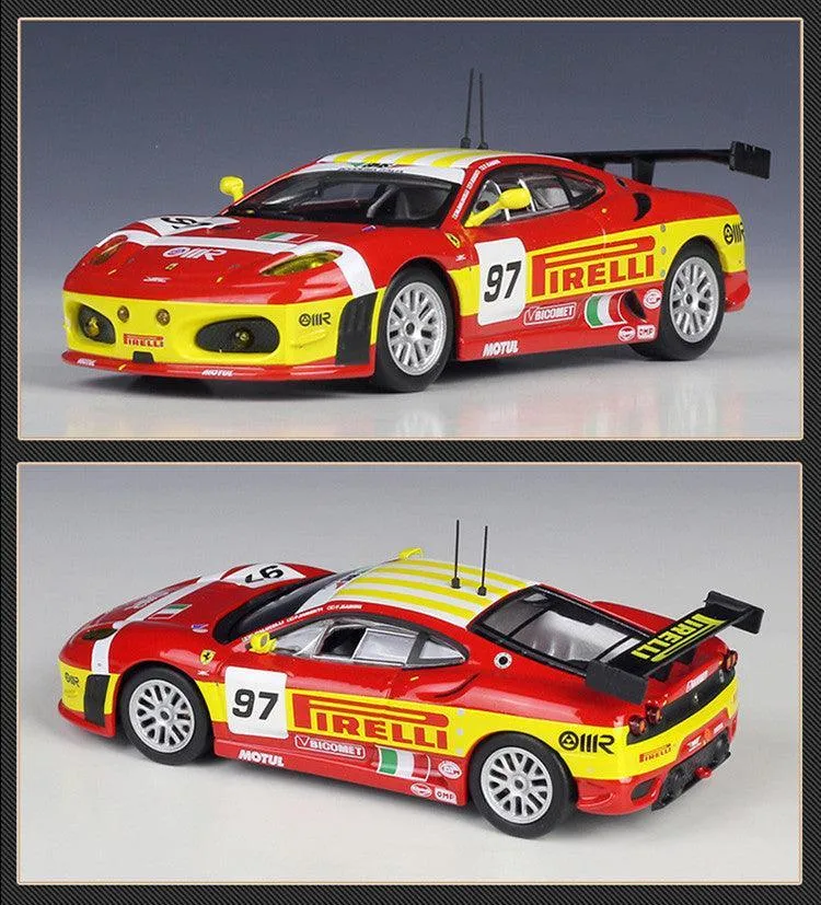 1:43 Ferrari F430 GTC Le Mans 2008 Alloy Model Car