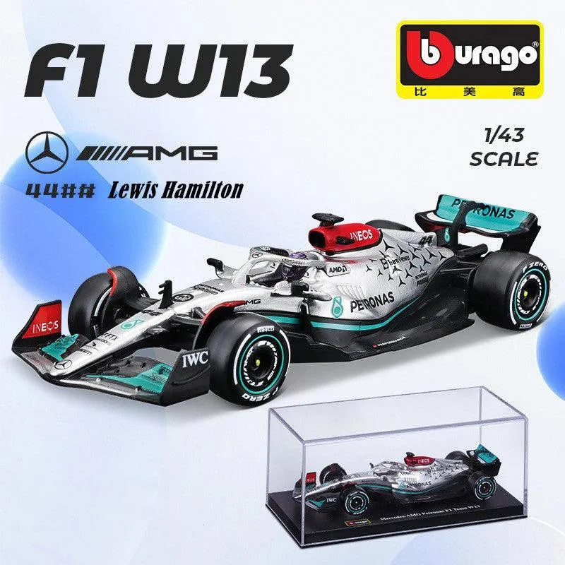 1:43 Mercedes AMG Petronas F1 Team W13 (2022) Alloy Model Car