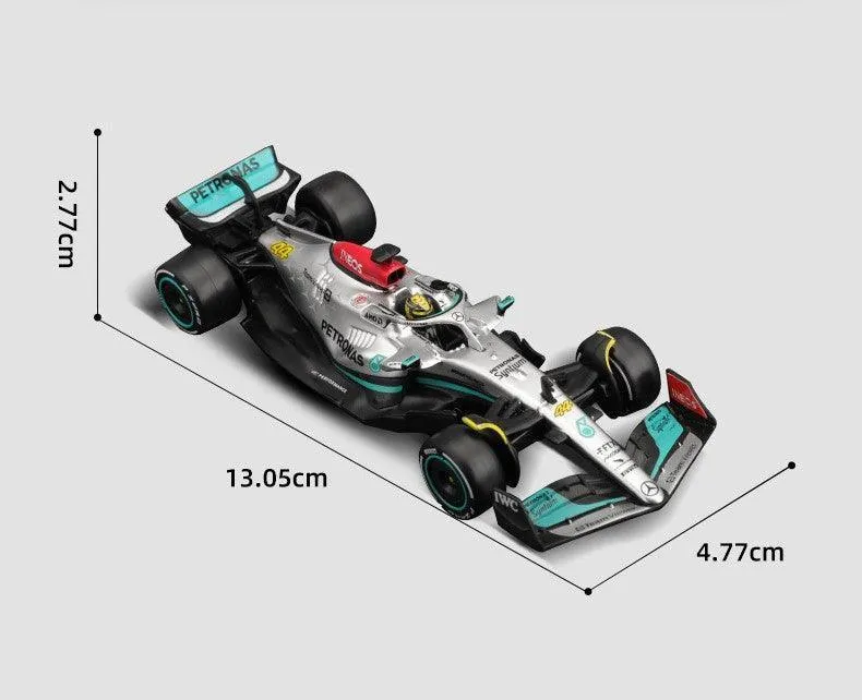 1:43 Mercedes AMG Petronas F1 Team W13 (2022) Alloy Model Car