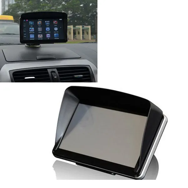 1Piece GPS NavIgation Accessories 5 Inch GPS Universal Sunshade Sunshine Sun Shade GPS Screen Visor Hood Block