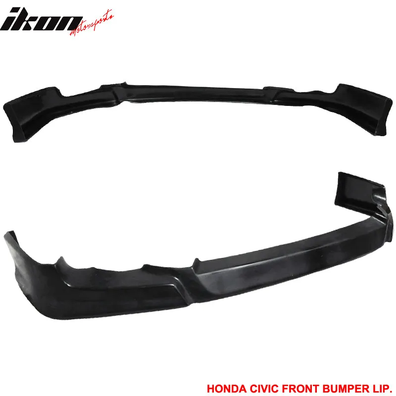 2009-2011 Honda Civic 4Dr Sedan HFP Style Front Bumper Lip PU