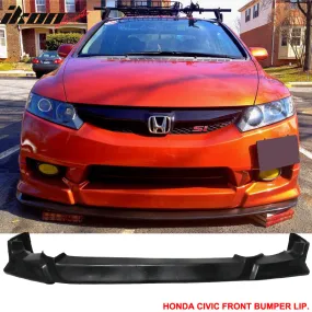 2009-2011 Honda Civic 4Dr Sedan HFP Style Front Bumper Lip PU