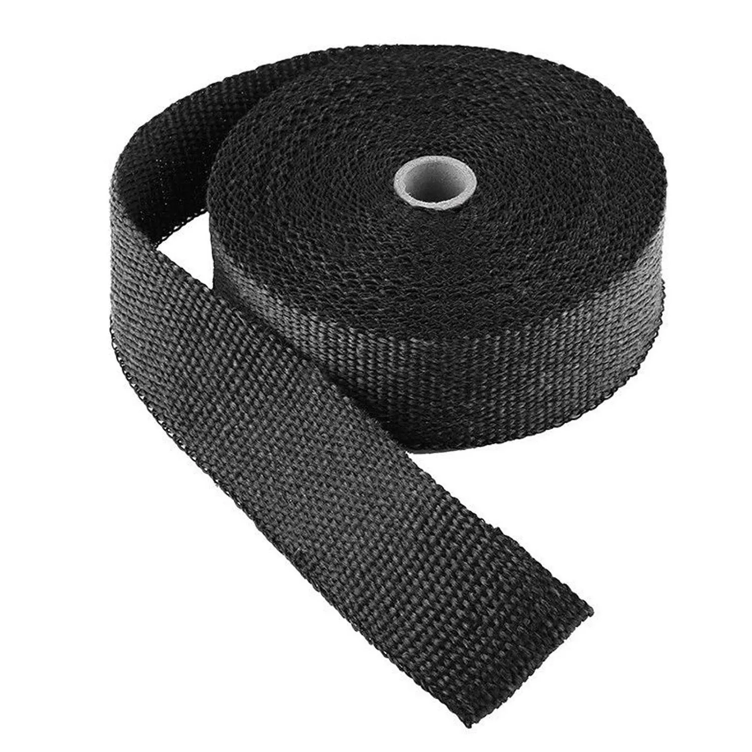 2" 50FT Exhaust Heat Wrap Fiberglass Manifold Header Pipe Heat Wrap w/12 x Locking Ties