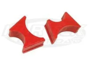 2" Reservoir Urethane Mounts Red Pair, for 1.5" dia. Tubing