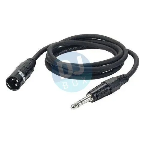 3m XLR Male to stereo Jack