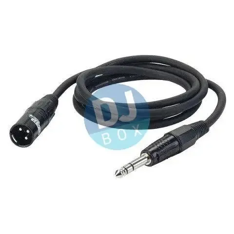 3m XLR Male to stereo Jack