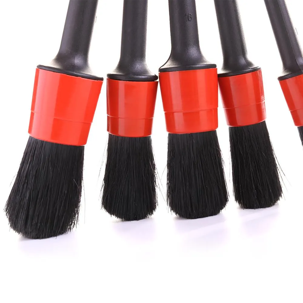 5PCS Soft Scratch Free Auto Detailing Cleaning Brush Set