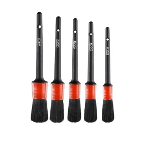 5PCS Soft Scratch Free Auto Detailing Cleaning Brush Set