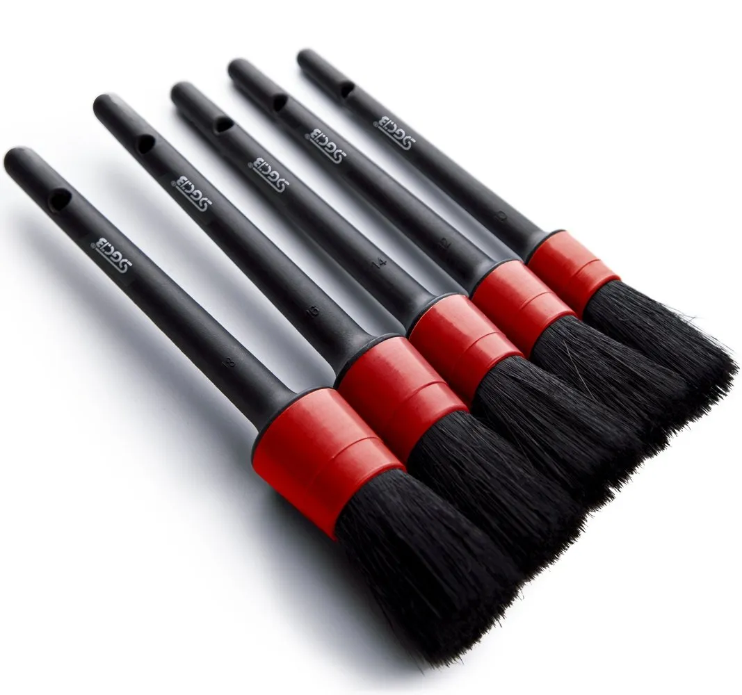 5PCS Soft Scratch Free Auto Detailing Cleaning Brush Set