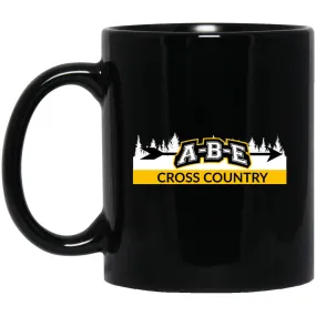 A-B-E Cross Country - 11oz Black Mug