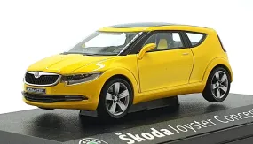 Abrex 1/43 Scale 143ABC802GJ - Skoda Joyster Concept Car - Metallic Yellow