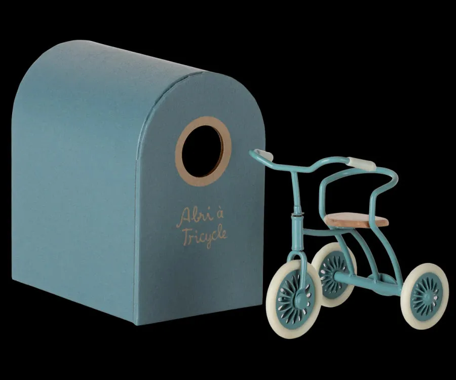 Abri a tricycle, Mouse - Petrol Blue