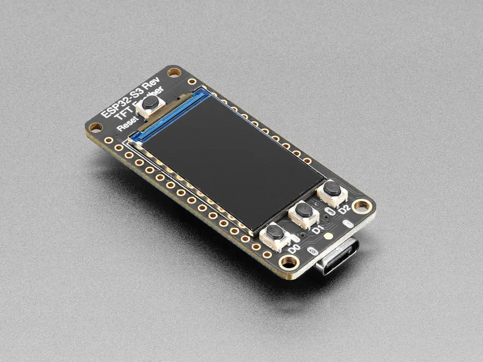 Adafruit ESP32-S3 Reverse TFT Feather