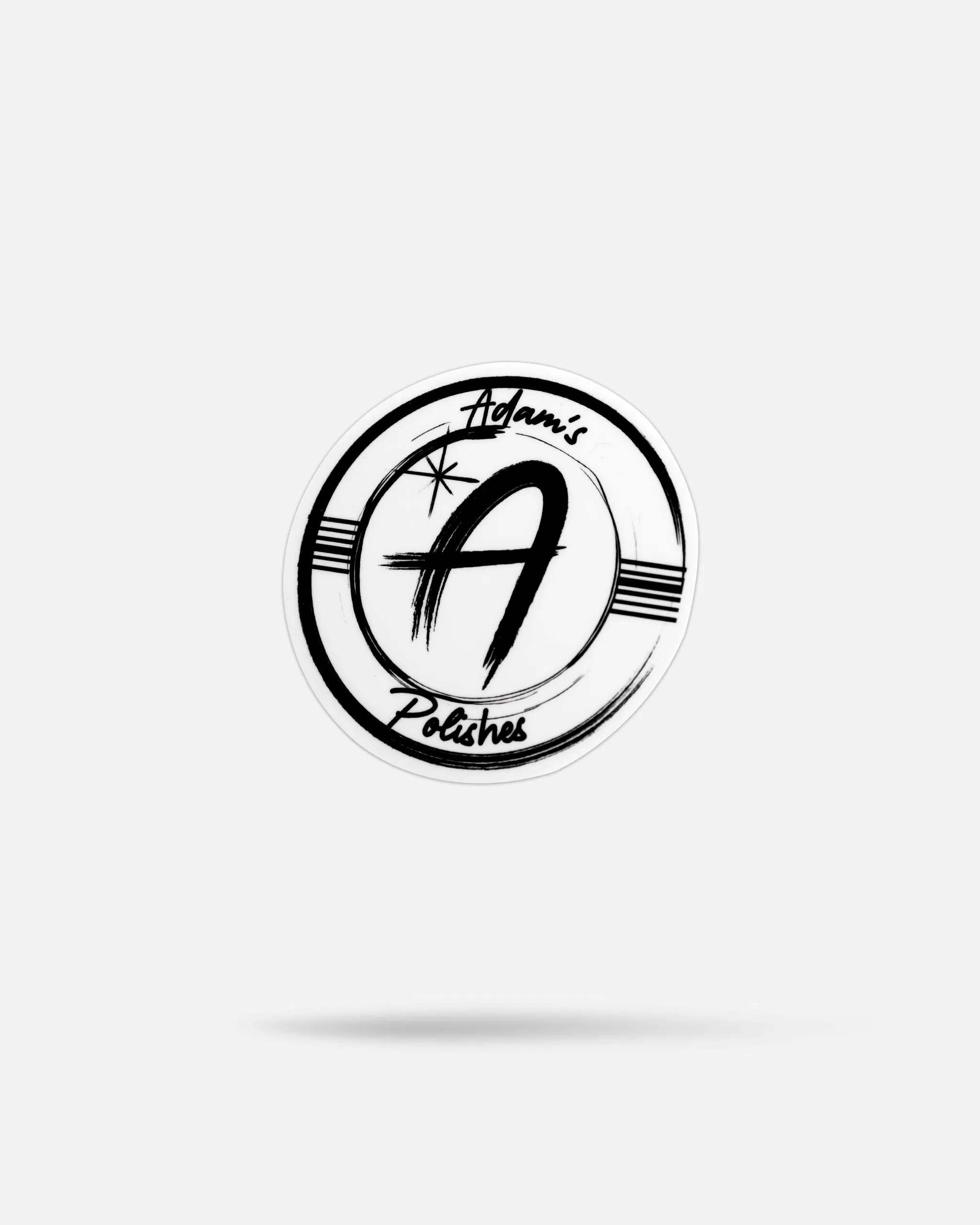 Adam's 3" Brush Logo Sticker