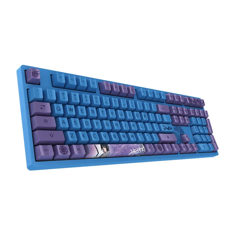 Akko 108K Naruto Sasuke 3108 Blue Switch Keyboard