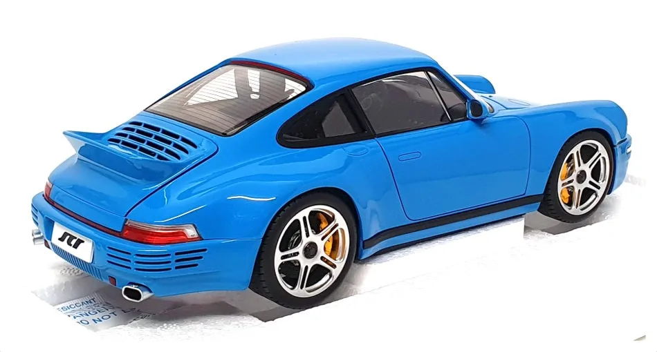 Almost Real 1/18 Scale 880202 - 2018 Porsche 911 RUF SCR - Mexico Blue