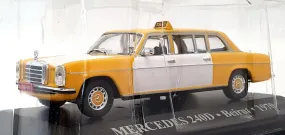 Altaya 1/43 Scale 27921 - Mercedes Benz 240D Beirut Taxi - Yellow/White